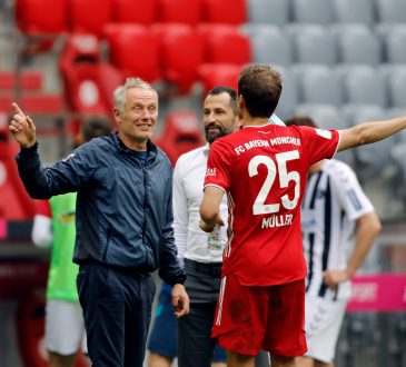 Bundesliga FC Bayern Thomas Müller Christian Streich SC Feiburg