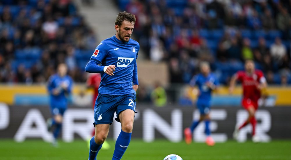 Jacob Bruun Larsen im TSG Hoffenheim Trikot