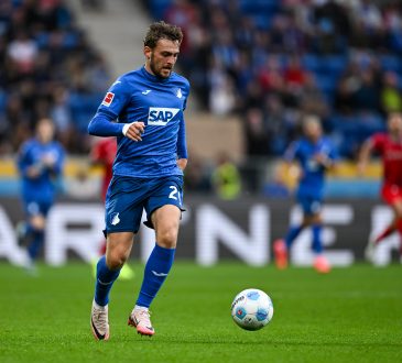 Jacob Bruun Larsen im TSG Hoffenheim Trikot