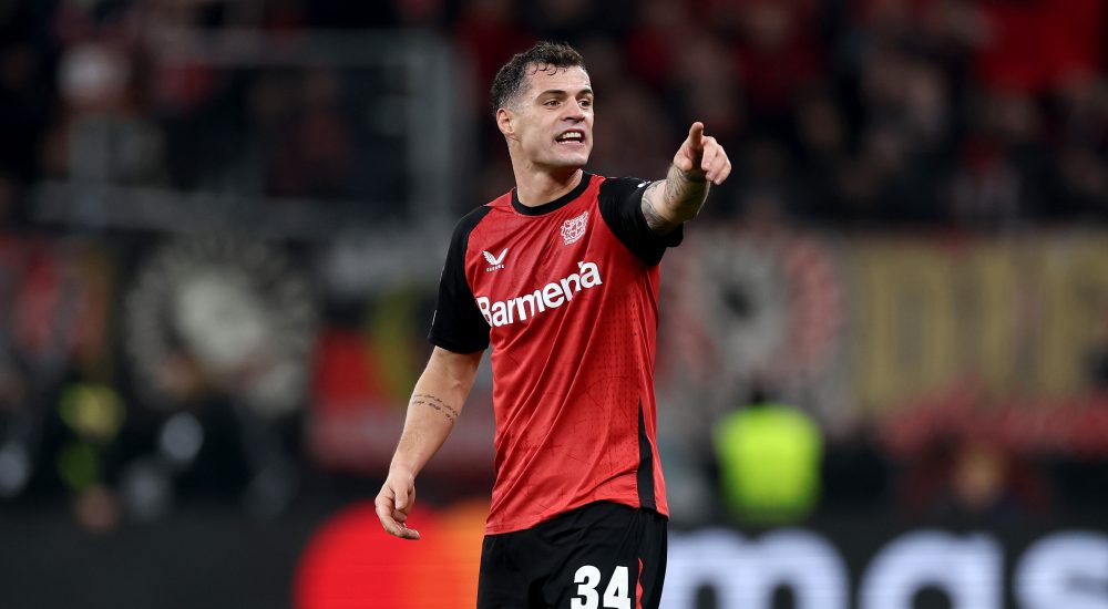 Granit Xhaka Bayer Leverkusen Borussia Dortmund