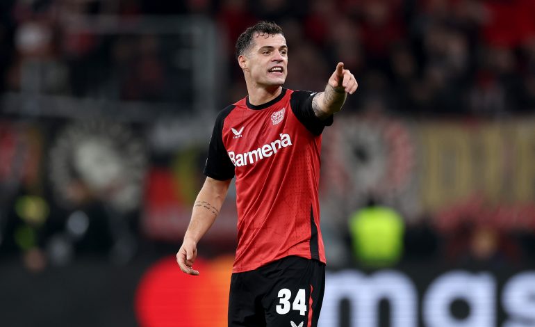 Granit Xhaka Bayer Leverkusen Borussia Dortmund