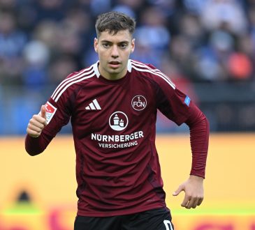 Stefanos Tzimas im Nürnberg Trikot